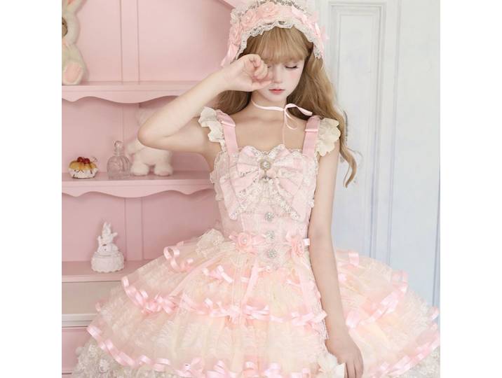 Miss Han Original robe Lolita Style Ballet Jsk robe à bretelles femmes département d'été filles étudiant Campus thé robe de soirée