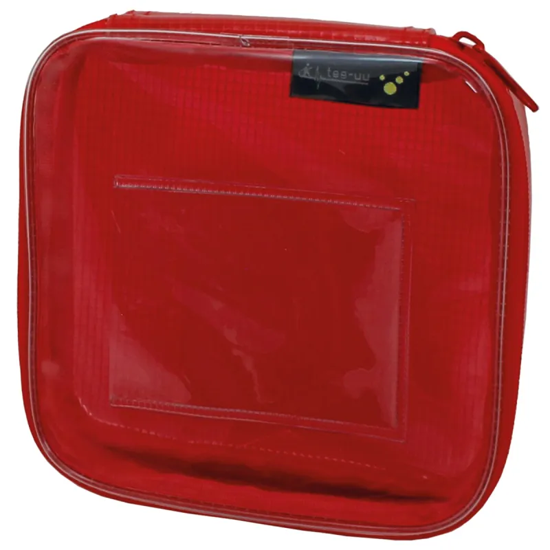 TEE-UU Notfallkoffer Praxis Modultaschen Größe M 15x5x15 cm Farbe rot 3151-1500