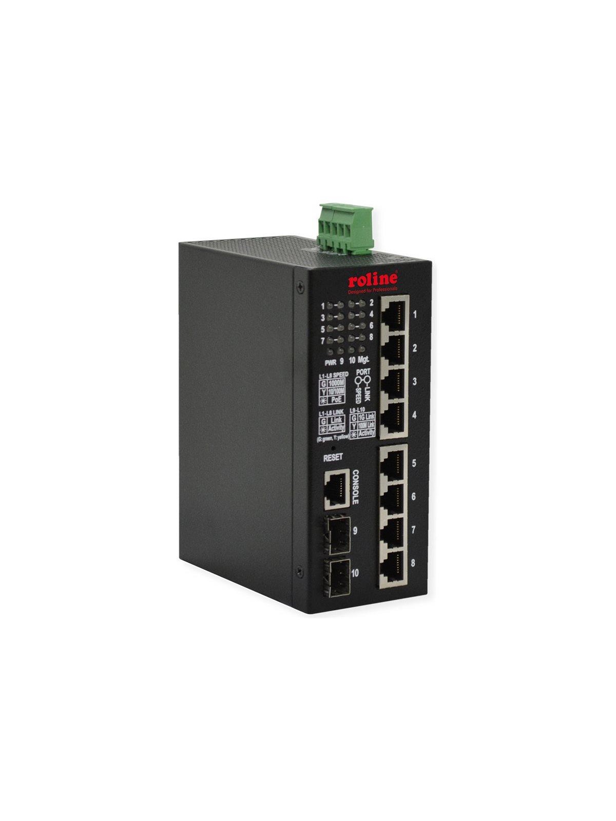 Roline - switch - industrial - 10 ports - smart