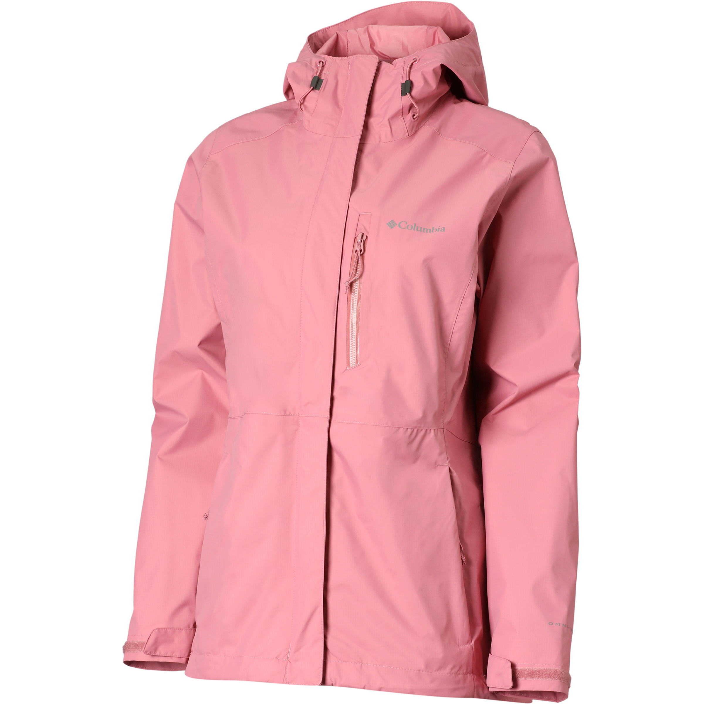 Columbia Pouring Adventure III Damen Regenjacke rosa Größe S Camping Wasserabweisend