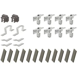 VAILLANT Set Basis für 1. Reihe /3 Flachdachsystem, O/W 10 Grad für 2 Module
