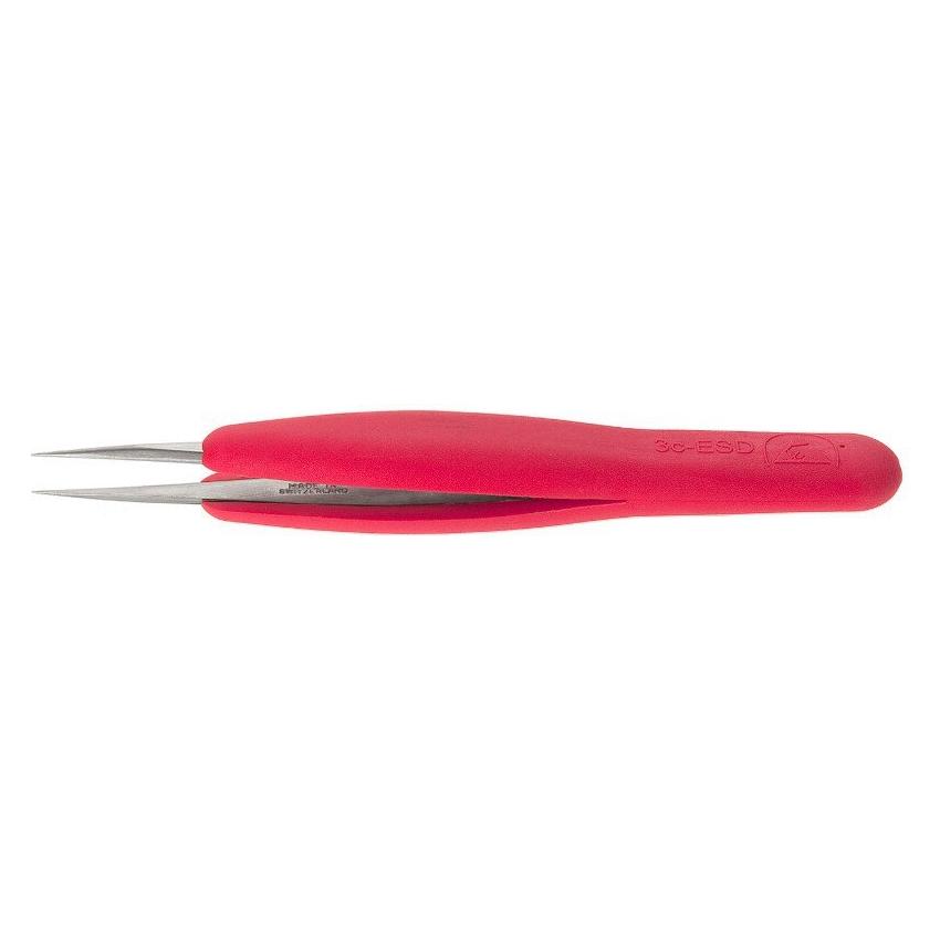 DuMont Pinzette Ergo ESD Typ 3C, feine Spitzen, amagnetischer Stahl (0304-3CSAESD-ET1)