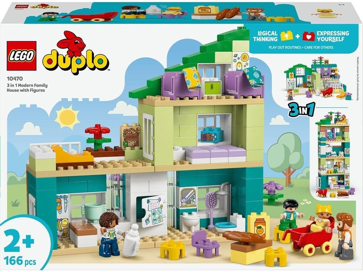 LEGO DUPLO Modern Familiehuis 3 in 1 10470