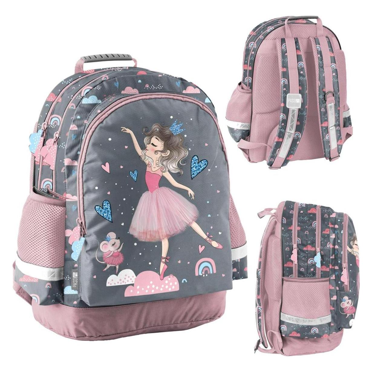 Old El Paso Backpack, pink/grey, 29 cm x 16 cm x 42 cm (18 l) (PP23BA-116)