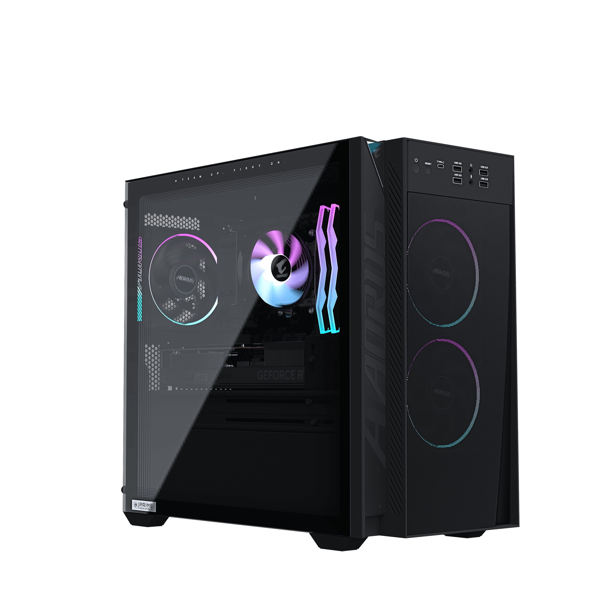 GIGABYTE AORUS Prime 3 Gaming PC (AP3A7N6T-5110) Ryzen 7 9700X 16GB/1TB SSD RTX 5060Ti Win11