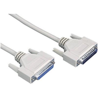 Digitus Parallel Verlängerungskabel [1x D-SUB-Stecker 25pol. - 1x D-SUB-Buchse 25pol.] 2.00 m Grau