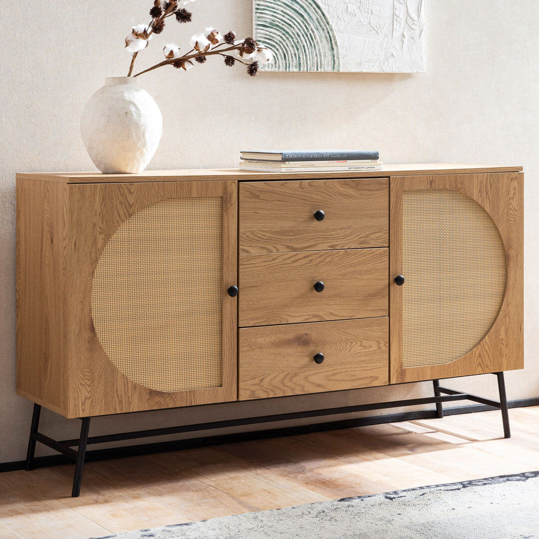 World Menagerie 140 cm W Sideboard 80cm H X 140cm W X 40cm D