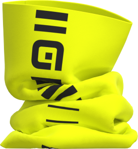 ALE' Tubolare invernale  IDENTITY  giallo fluo nero 2023