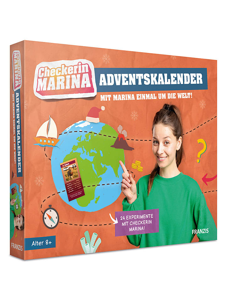 FRANZIS Adventskalender "Checkerin Marina" - ab 8 Jahren - onesize