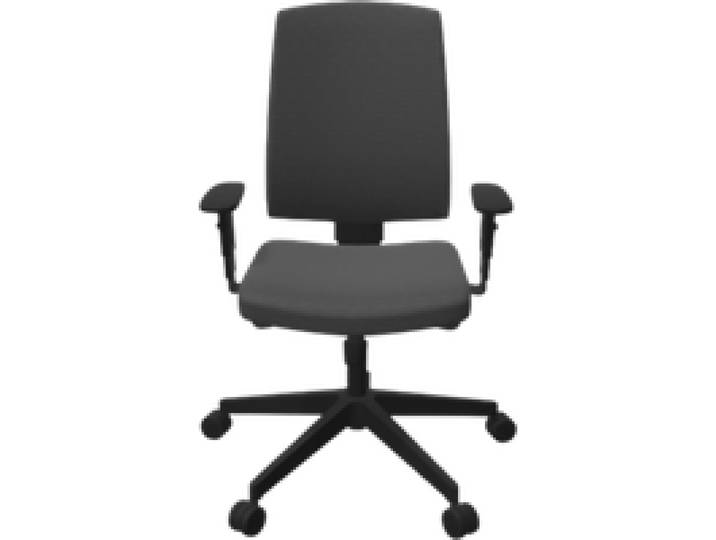 Fauteuil de bureau dossier capitonné et accoudoirs réglables Raya 23S
