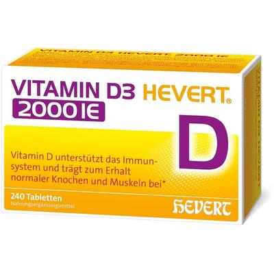 Vitamin D3 Hevert 2000 I.e. Tabletten 240 St