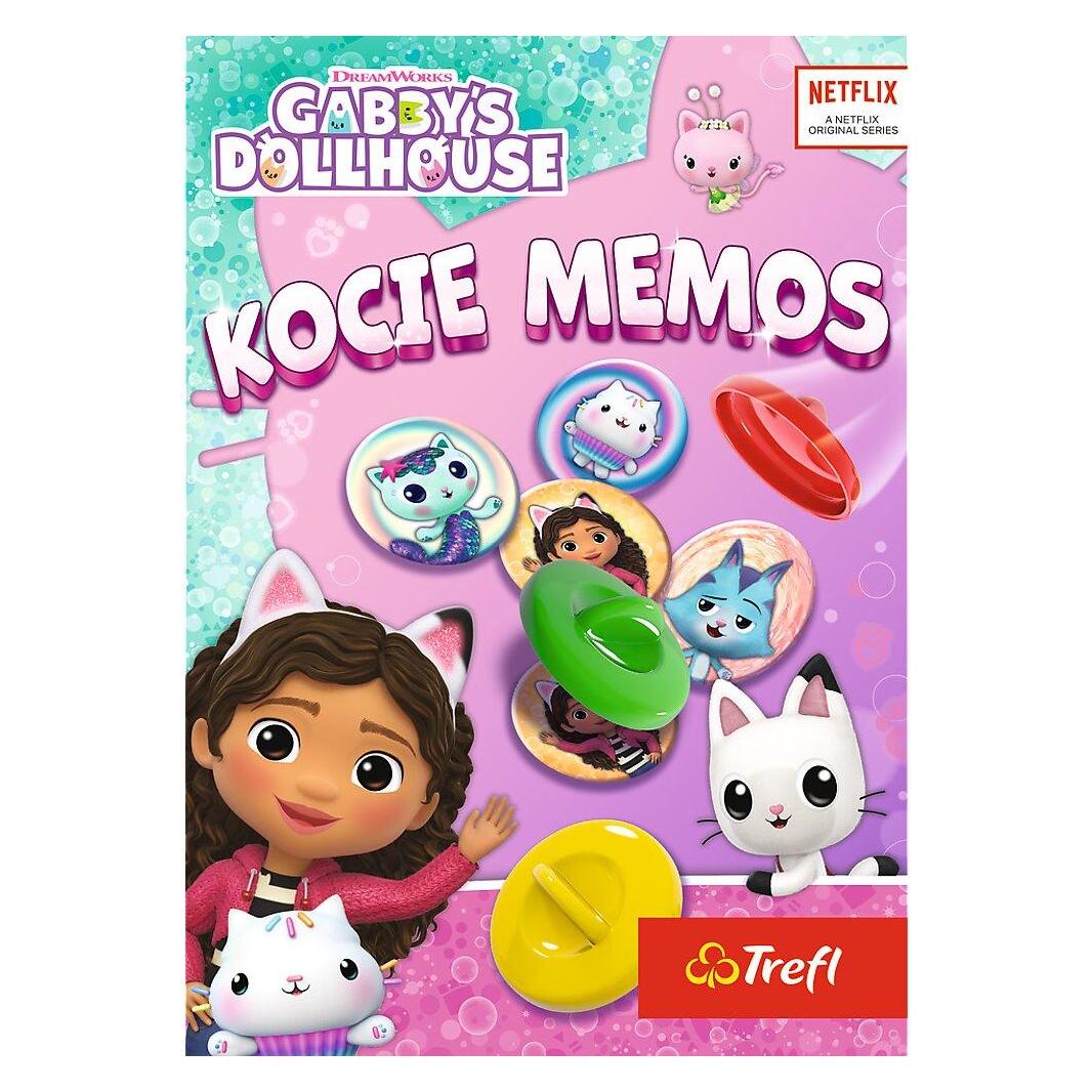 Trefl Spiel Cat Memos Gabis Katzenhaus (02688)