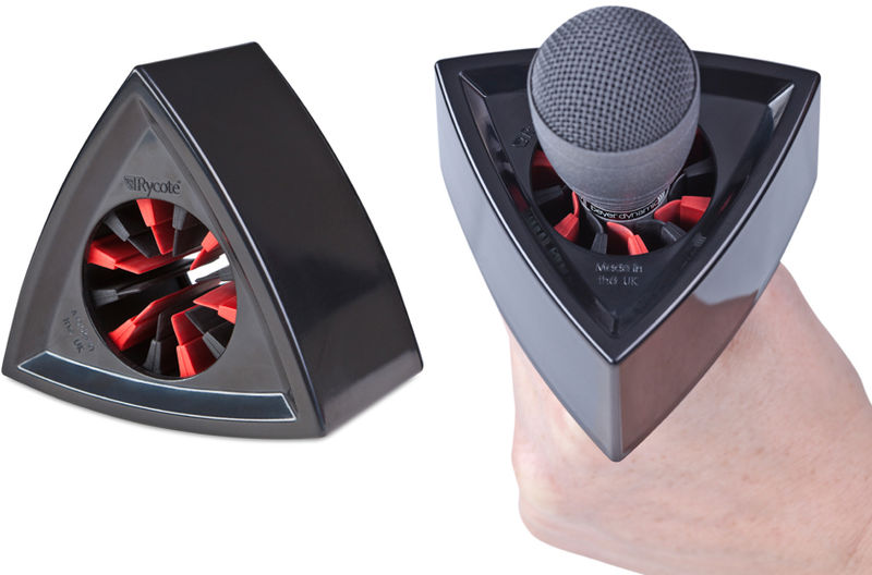 Rycote Triangular Mic Flag Black black