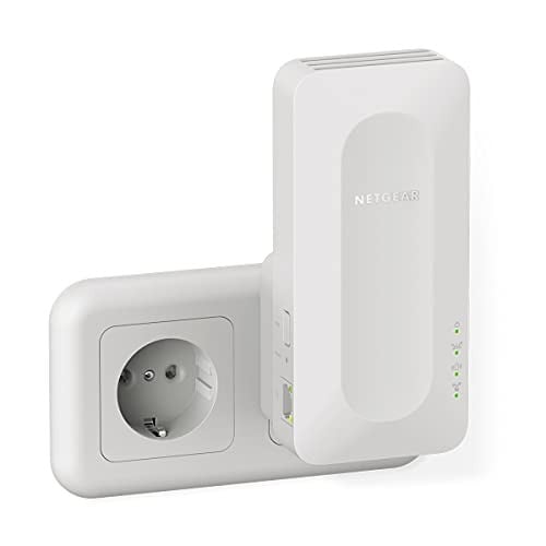 Netgear EAX12 WiFi 6 Mesh Range Extender AX1600 Dual-band WiFi-versterker Wit