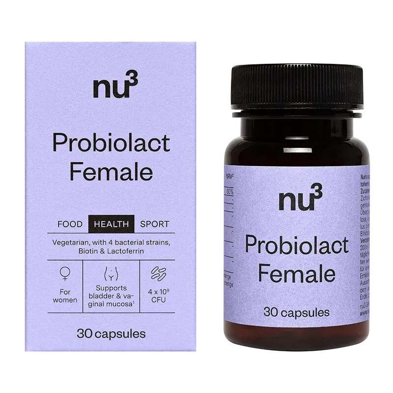 Nu3 Probiolact Female 30 St Hartkapseln