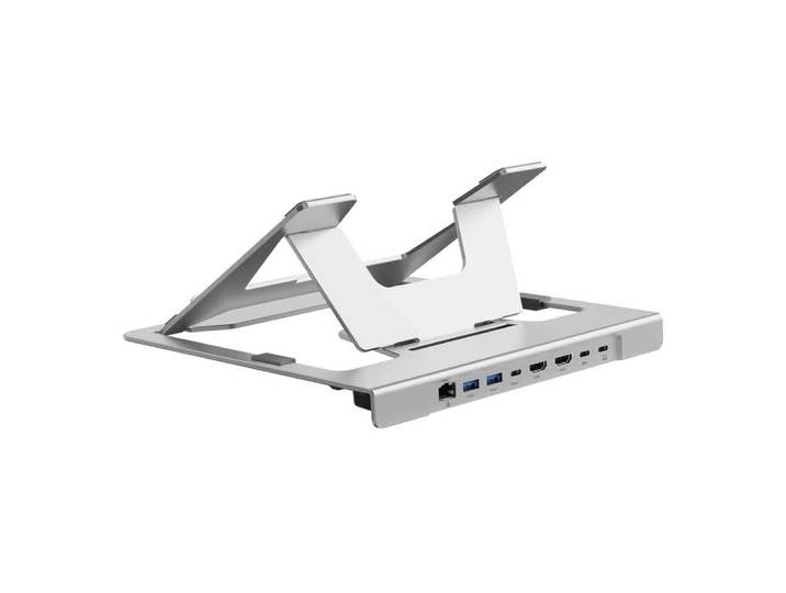 Conceptronic Laptop-Dockingstation Conceptronic DONN35S Laptopständer mit 7-in-1 USB-C MST