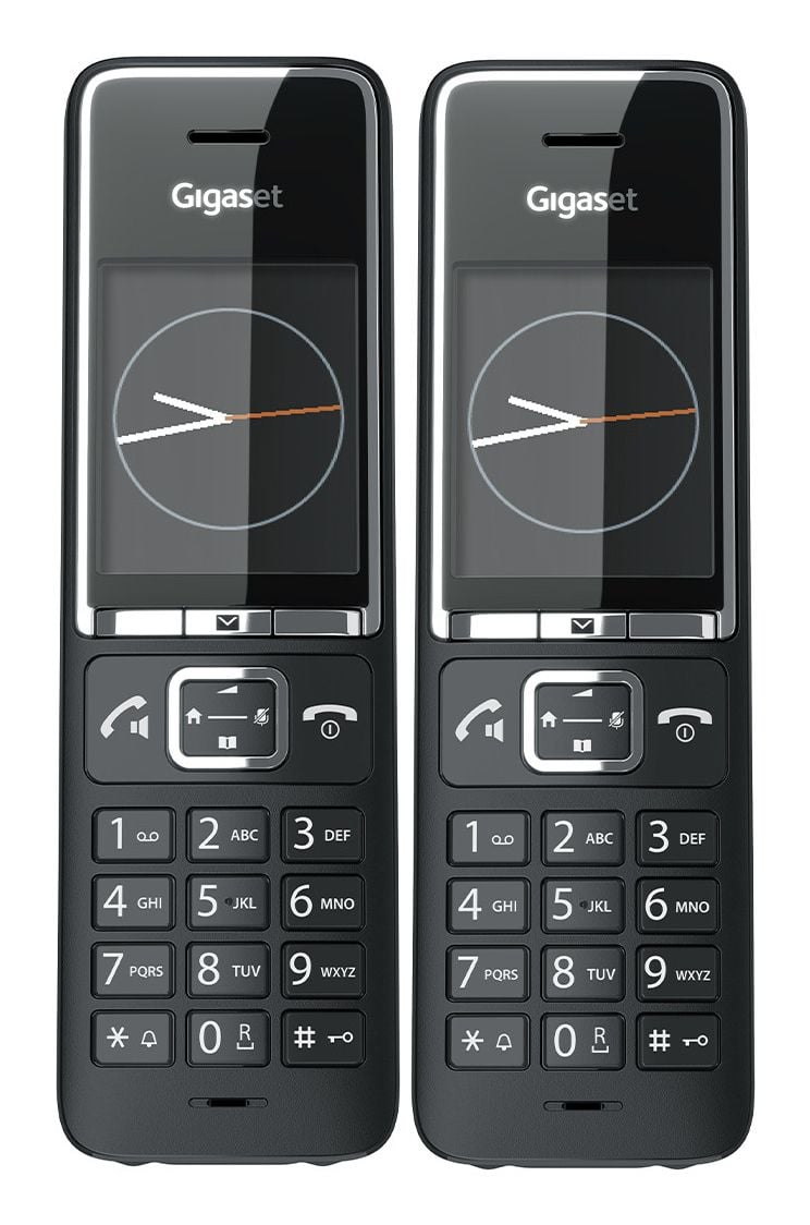 Gigaset Analoges/DECT-Telefon Comfort 550HX Duo (Schwarz) L36852-H3051-B1