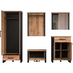 Trendteam, Kleiderhaken + Wandgarderobe, Enna