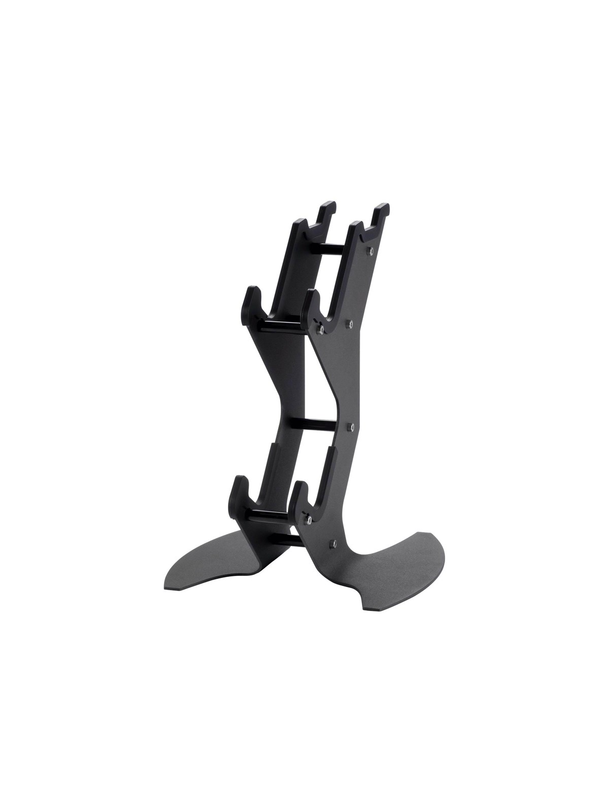 Deltaco Dual Controller and Headset Stand in metal black - Max - recommended for