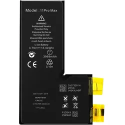 Clappio 3969mAh Ersatzakku ohne BMS, Smartphone Akku