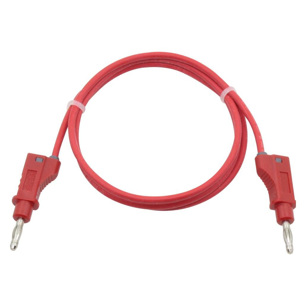 Donau Silikon Messleitung 1m Rot (2110)