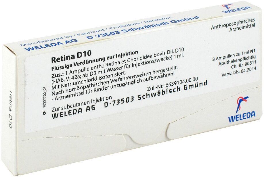 Retina Et Chorioidea D10 Ampullen