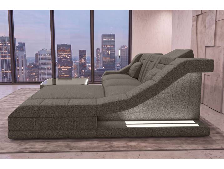 Ecksofa Turino L Form Stoffsofa