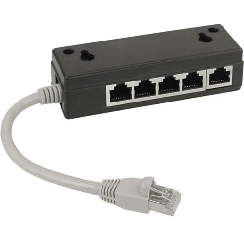 InLine ISDN Verteiler 5xRJ45