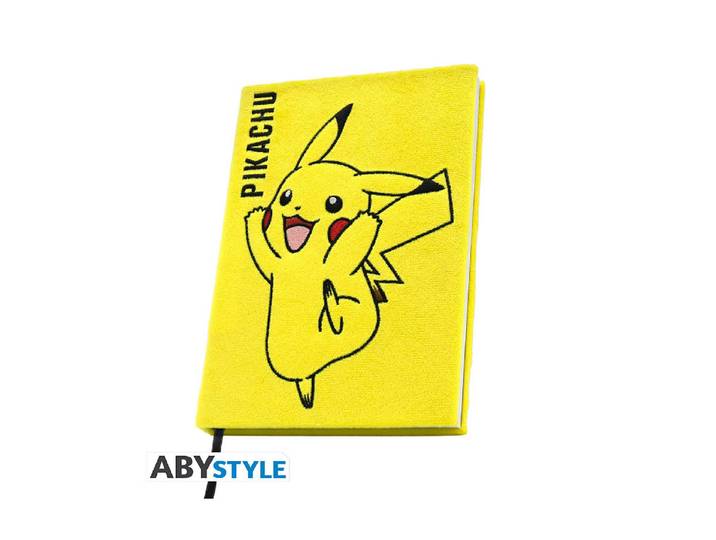 Cahier A5 Premium Pikachu peluche ABYSTYLE