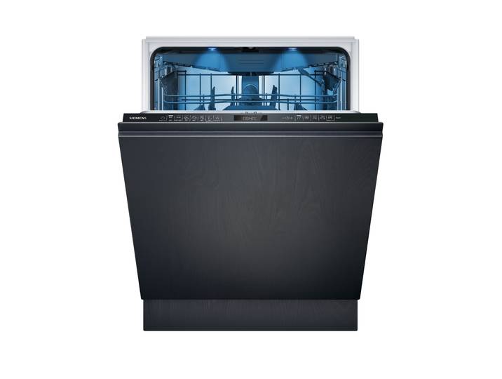 SIEMENS vollintegrierbarer Geschirrspüler SN65EX16CE , Energieeffizienz: A (A-G), grau (weiß), B:59,8cm H:81,5cm T:55cm, Geschirrspüler, Energiesparlösungen mit smartStart und hohe Flexibilität beim Beladen
