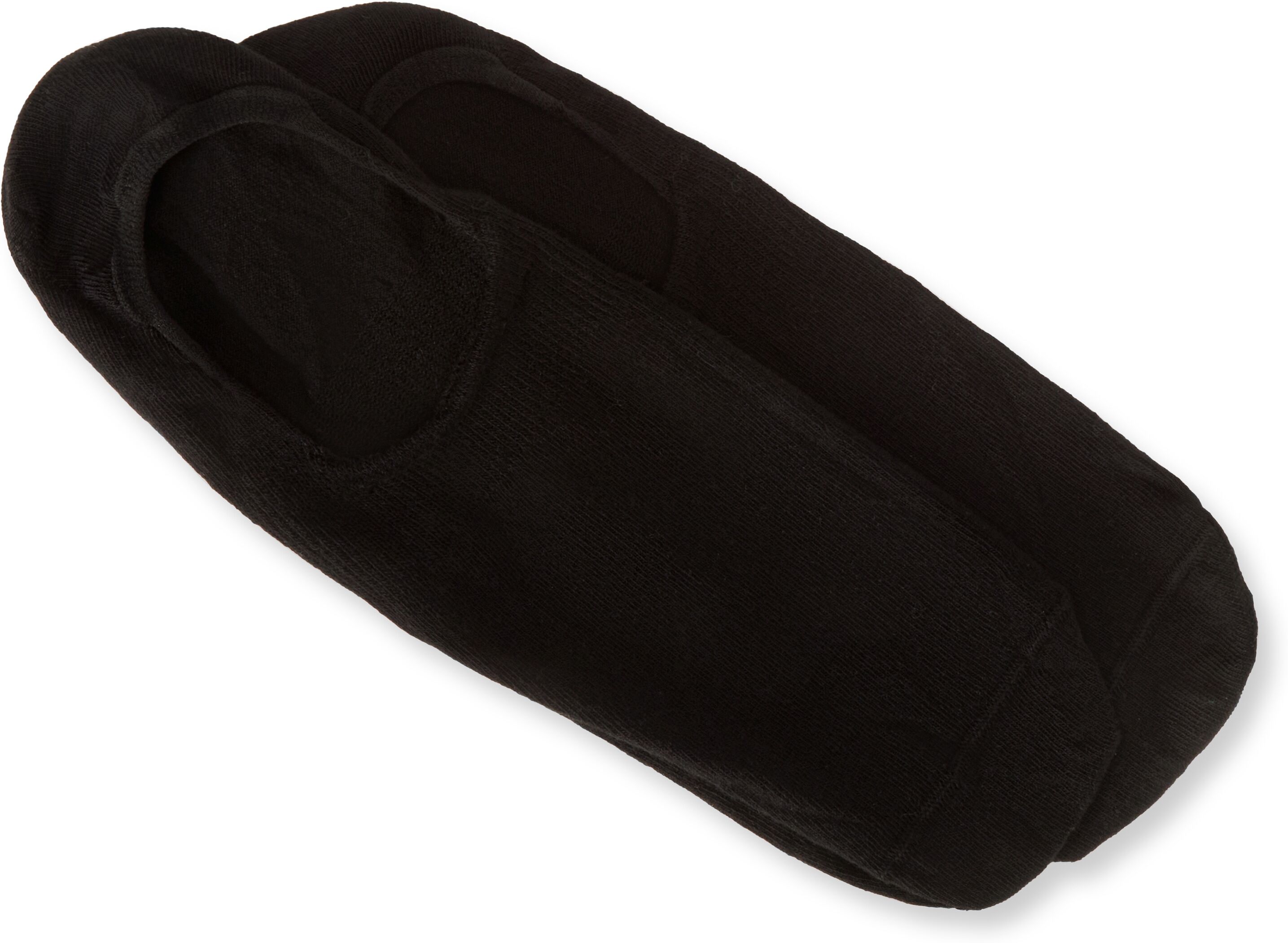 Sneakersocken OLYMP "Doppelpack OLYMP Invisible Sock", Herren, Gr. 45-46, schwarz, Baumwollmischung, elastisch, Socken Sneakersocken, Baumwollmischung schwarz 45-46