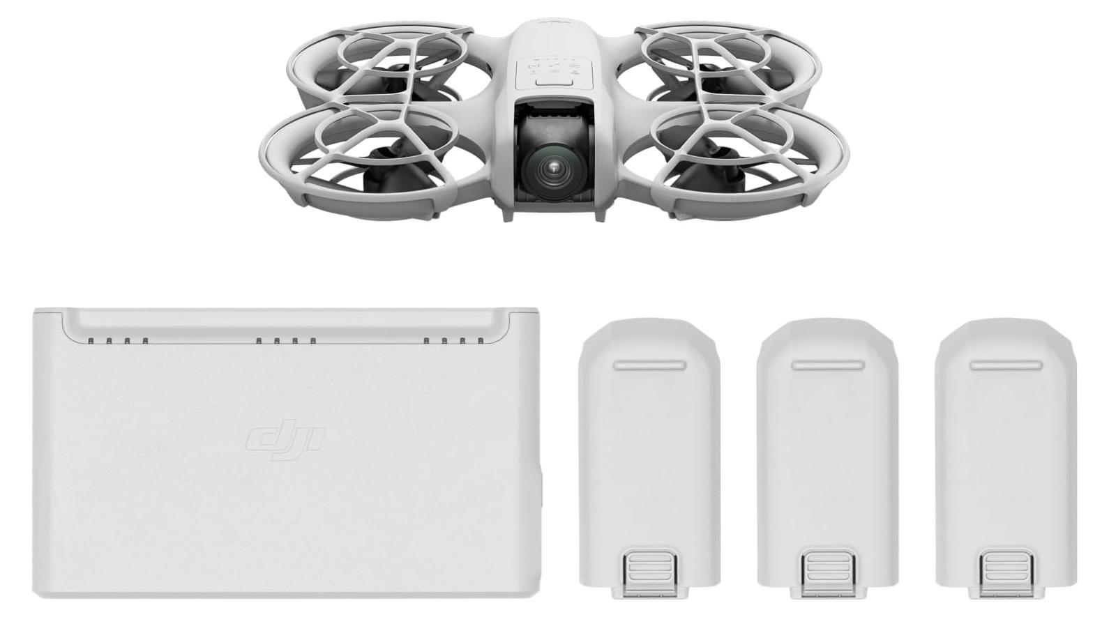 DJI Neo Combo mit 3 Akkus, Minidrohne mit 4K UHD-Kamera für Erwachsene