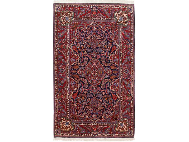 Keshan Manchester Antik Teppich 134x219 Handgeknüpft Orientteppich Perserteppich