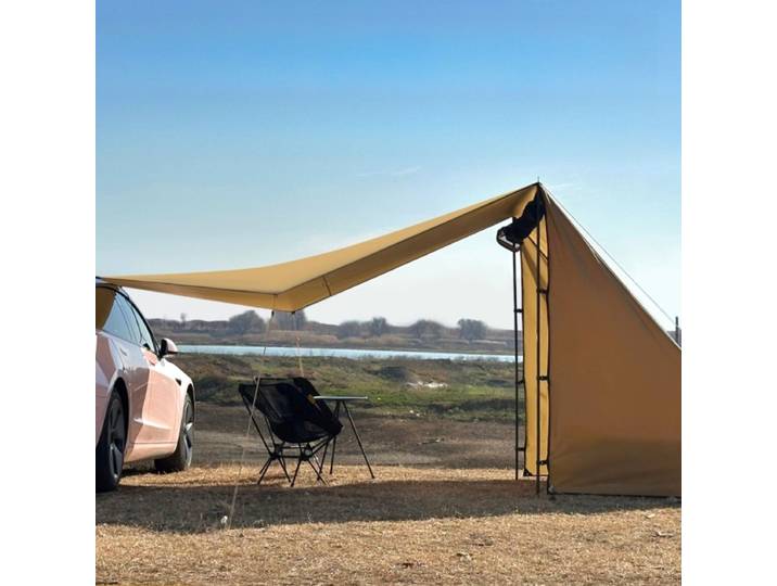 Abri extérieur côté voiture tissu Oxford Camping léger imperméable Protection solaire abri de fête voyage abri de plage