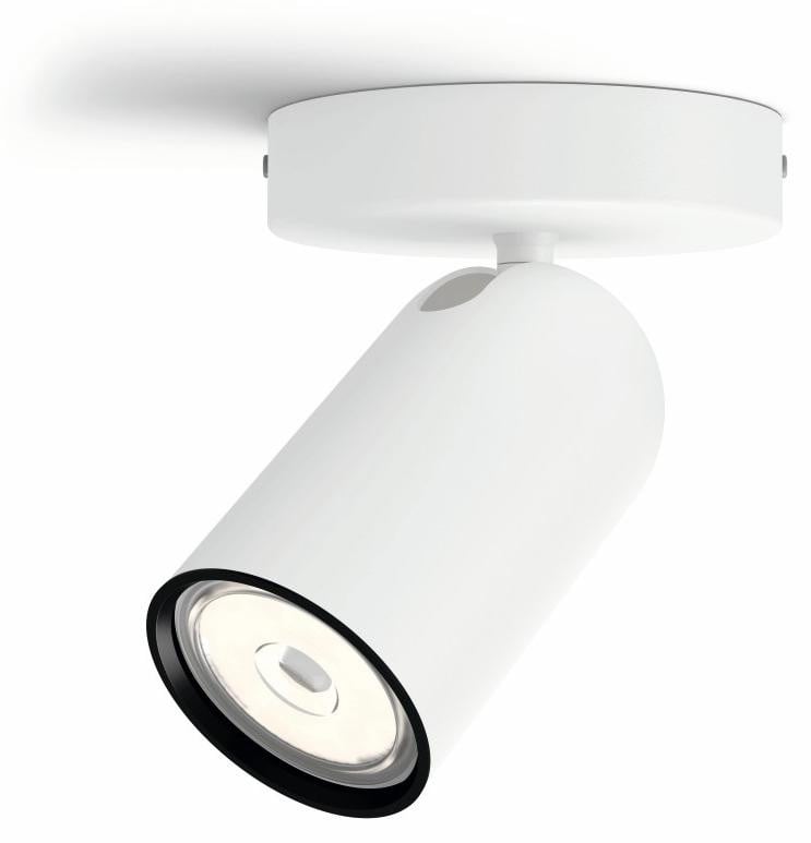 Philips myLiving Pongee Inbouwspot/wandspot, Wit, LED, GU10, verstelbaar