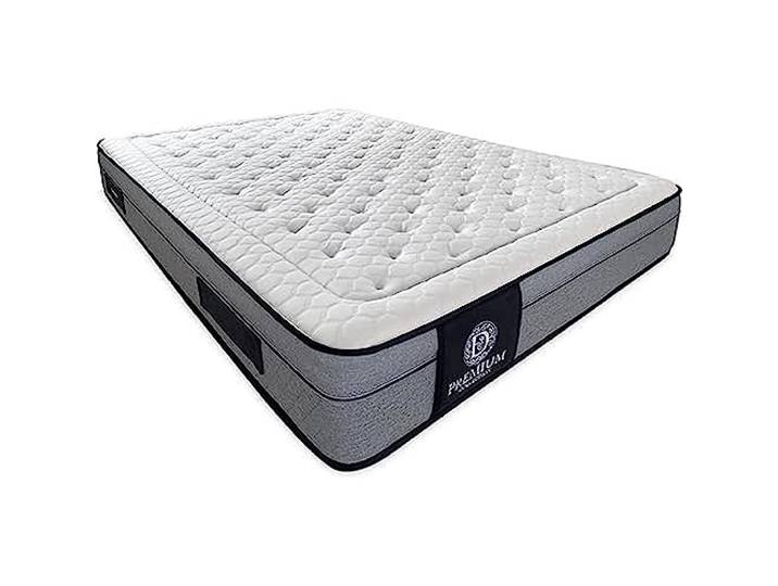 DUÉRMETE ONLINE - Premium Matratze Nature Pro Taschenfederkern + viskoelastisch Technologie, Luxus und Komfort Natürliches Tencel-Gewebe, 105 x 190 cm