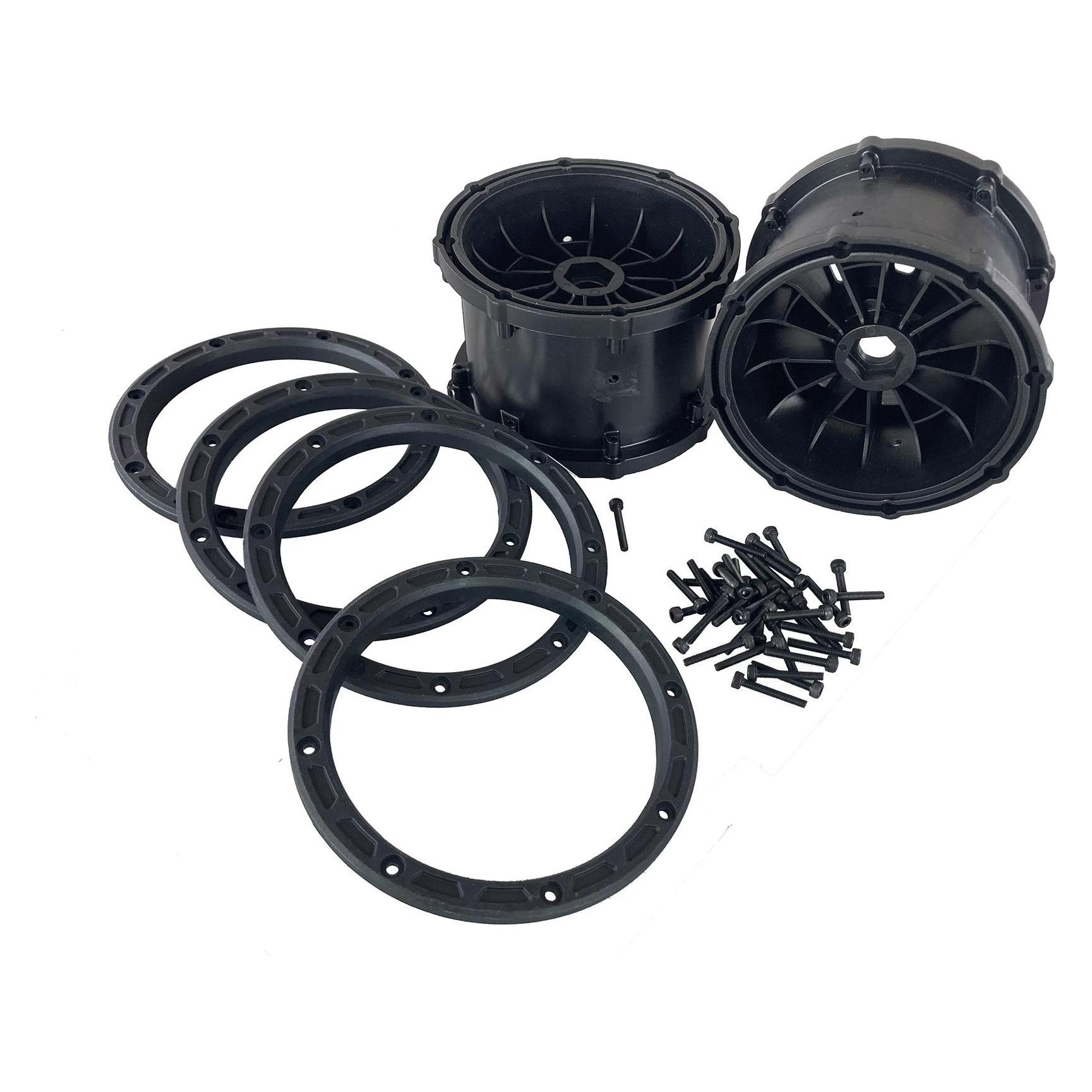 Amewi Felgen Set schwarz Mammoth, 2 Stück (39883176)