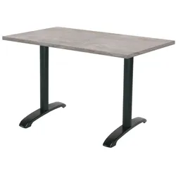 RestooTab - Tisch Bazila 120x70cm Dekor Naturbeton