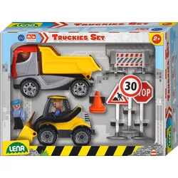 Truckies Set Baustelle