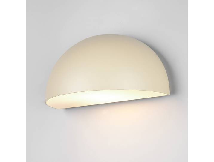 Außenwandleuchte Maas 27 x 14 x 16cm Beige/Beige