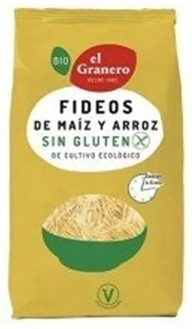 El Granero Integral Massa de Milho Arroz Sem Glúten Bio 500g