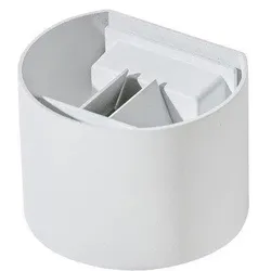 Azzardo AZ2190 LED Wandleuchte Leticia 2 1x6W | 420lm | 3000K | IP54 - weiß