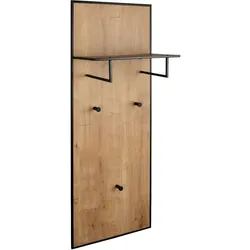 Garderobe DROP FABIJOLA (BHT 43x122x25 cm) - schwarz - BHT 43x122x25 cm