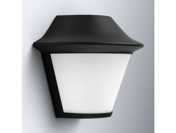 Philips Außenwandleuchte Serres, schwarz, Aluminium, Modern