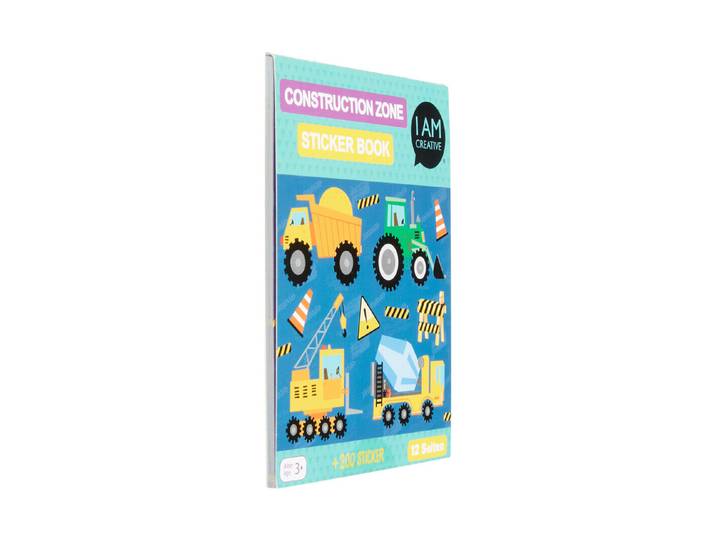 Mini Stickerbook Transport 12 Blatt