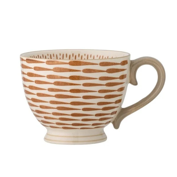 Bloomingville Maple mokken oranje set van 6 stuks