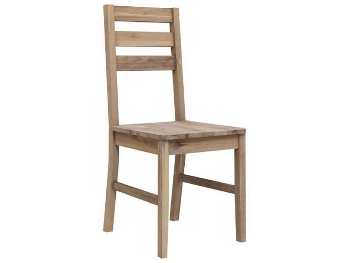 Bestseller Chaises à manger/À Domicile(2 pcs) - charge maximale : 110 kg - bois d'acacia solide - Taille:42x49x90cm C5589127429
