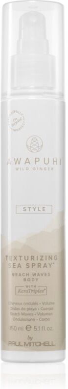 Paul Mitchell Awapuhi Wild Ginger Texturizing Sea Spray spray effet retour de plage 150 ml