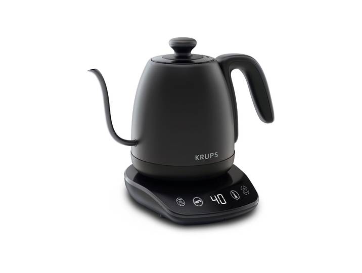 Krups Wasserkocher Café Control Gooseneck in Schwarz - 1 l