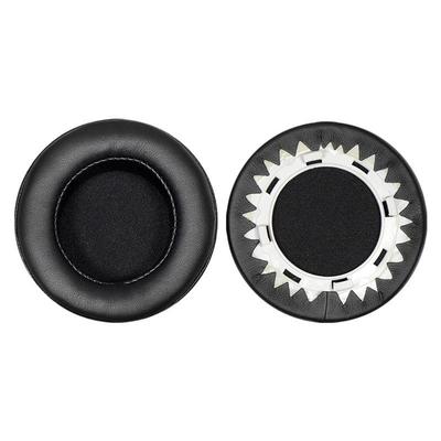 Premium Moto Pulse Escape Protein Leather Snap On Earphone Covers black